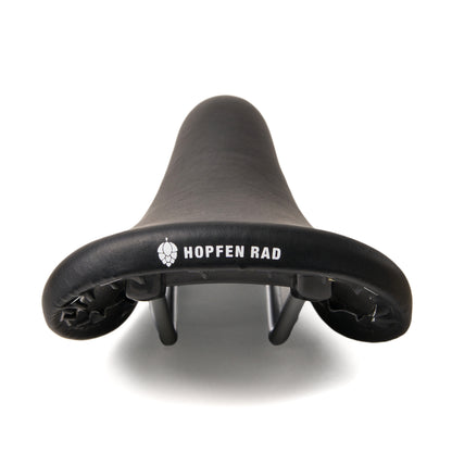 HOPFEN RAD klassischer Rennradsattel Schwarz