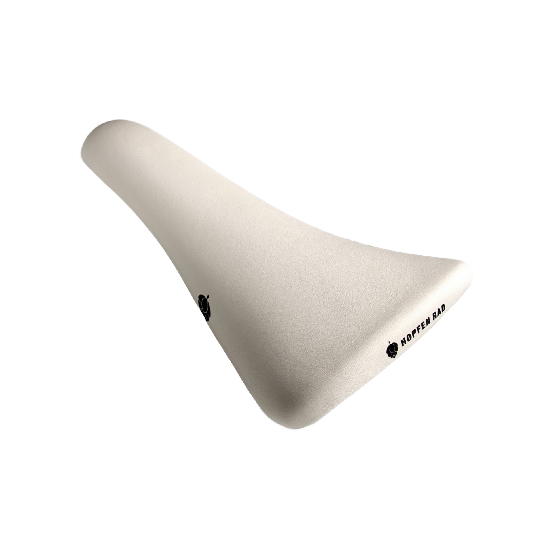HOPFEN RAD retro Rennradsattel weiss