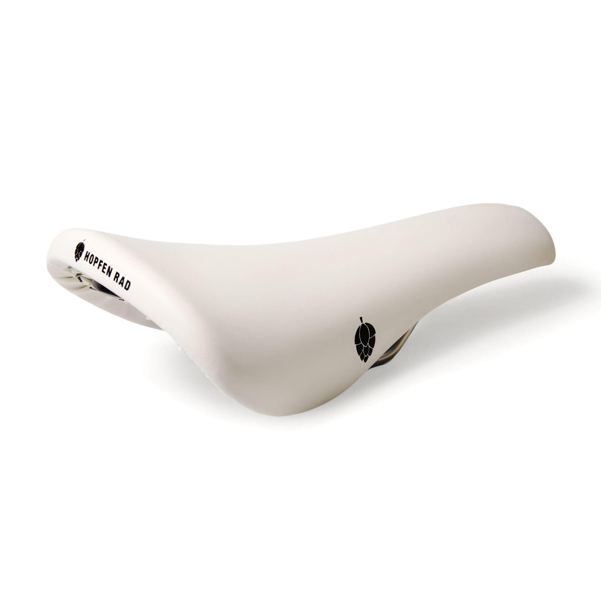 HOPFEN RAD Rennradsattel weiss Fixie