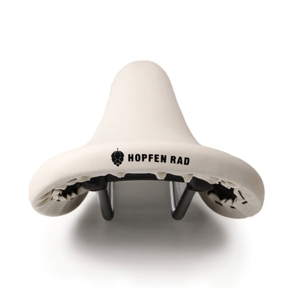 HOPFEN RAD Rennradsattel weiss urban